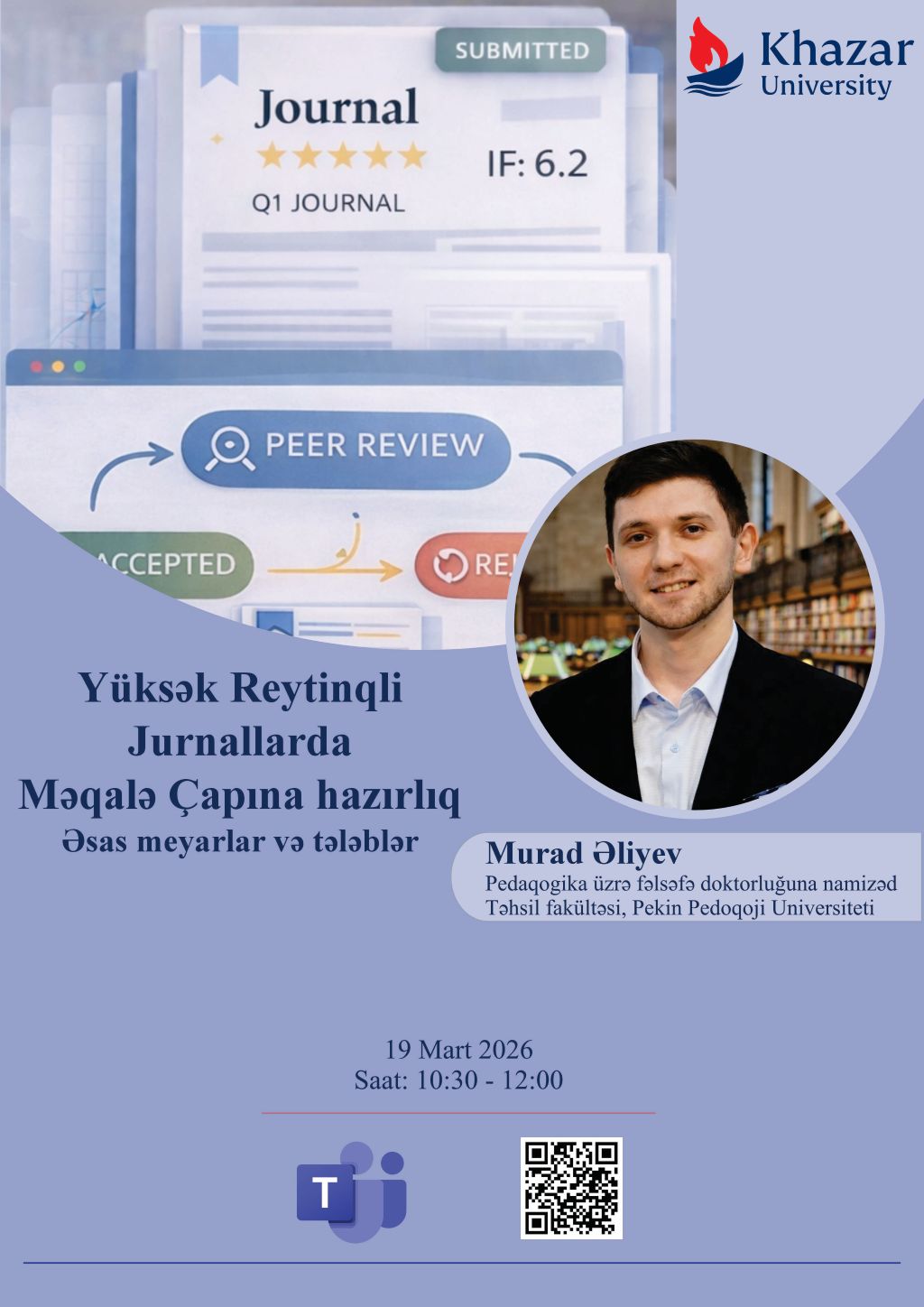 Seminar on "Preparing Articles for Publication in High-Impact Journals" to Be Held